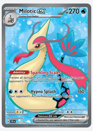 Milotic ex — catalogusbeeld