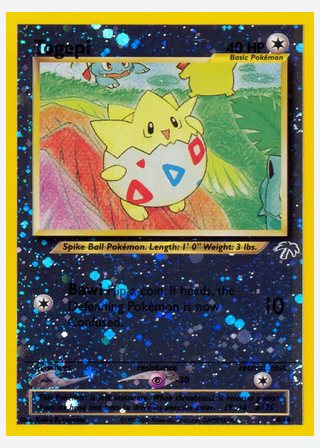 Togepi — catalogusbeeld