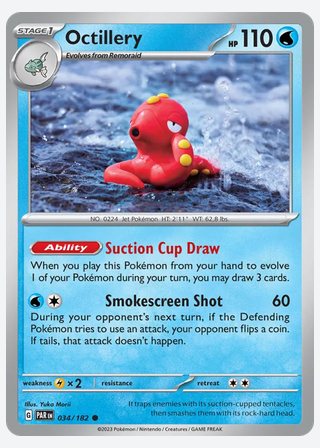 Octillery — catalogusbeeld