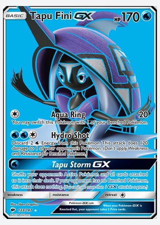 Tapu Fini GX — catalogusbeeld