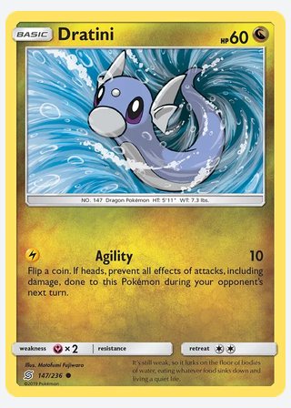 Dratini — catalogusbeeld
