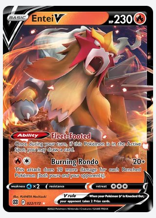 Entei V — catalogusbeeld