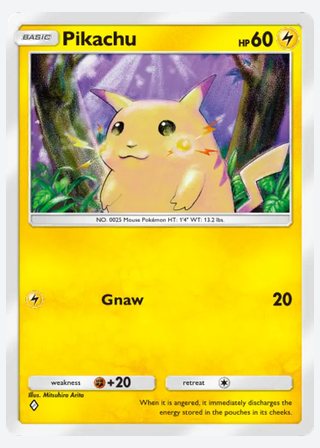 Pikachu — catalogusbeeld