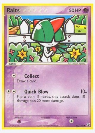 Ralts — catalogusbeeld