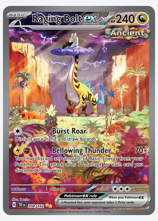 Raging Bolt ex — catalogusbeeld