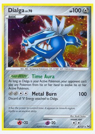 Dialga — catalogusbeeld