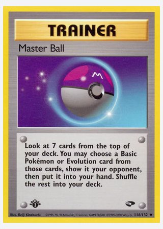 Master Ball — catalogusbeeld