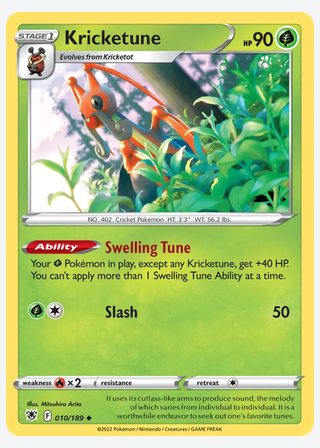 Kricketune — catalogusbeeld