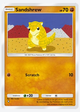 Sandshrew — catalogusbeeld
