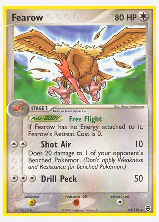 Fearow — catalogusbeeld