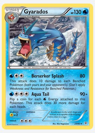 Gyarados — catalogusbeeld