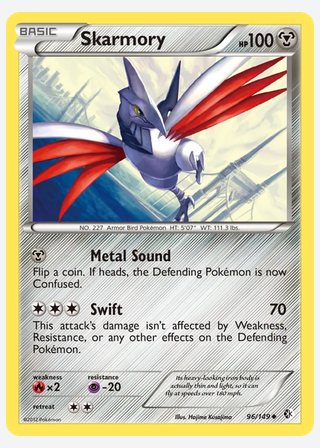 Skarmory — catalogusbeeld