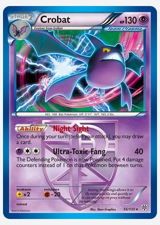Crobat — catalogusbeeld