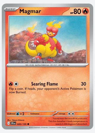 Magmar — catalogusbeeld
