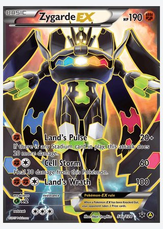 Zygarde EX — catalogusbeeld