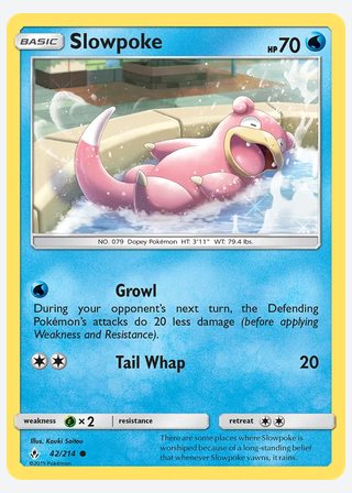 Slowpoke — catalogusbeeld