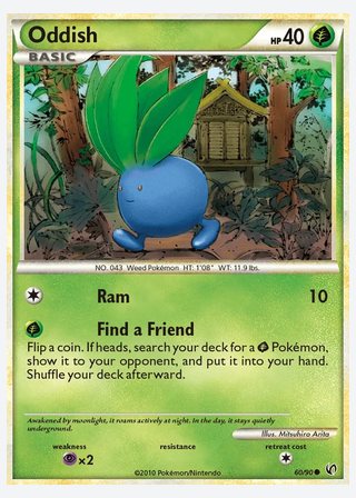 Oddish — catalogusbeeld