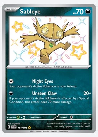 Sableye — catalogusbeeld