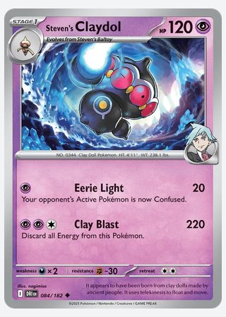Steven's Claydol — catalogusbeeld