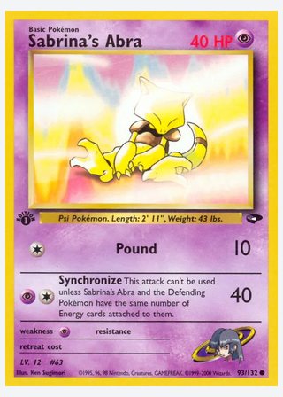 Sabrina's Abra — catalogusbeeld