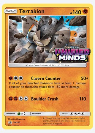 Terrakion — catalogusbeeld