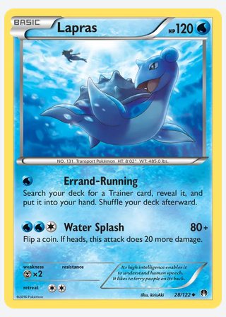 Lapras — catalogusbeeld