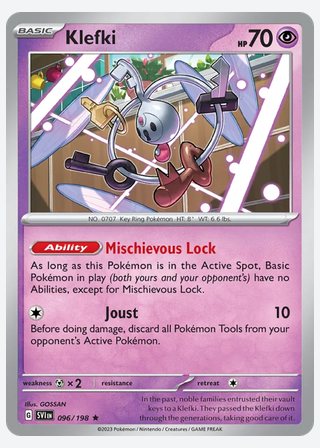 Klefki — catalogusbeeld