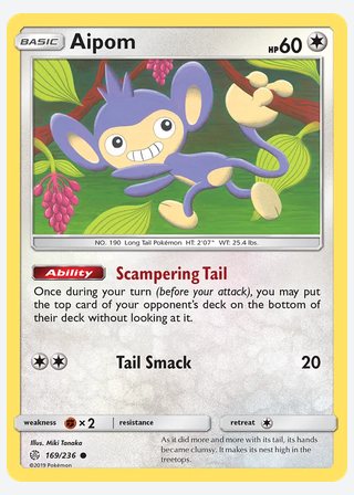 Aipom — catalogusbeeld