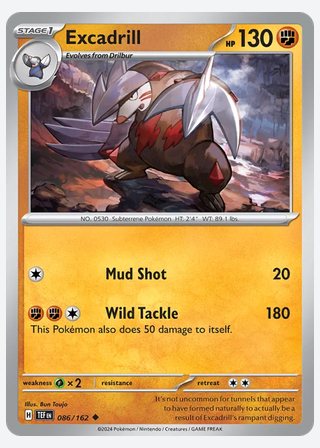 Excadrill — catalogusbeeld
