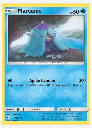 Mareanie — catalogusbeeld