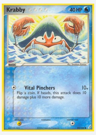 Krabby — catalogusbeeld