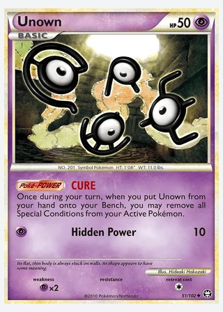 Unown — catalogusbeeld