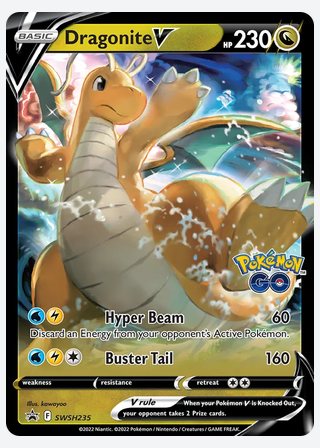 Dragonite V — catalogusbeeld