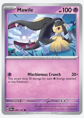 Mawile — catalogusbeeld