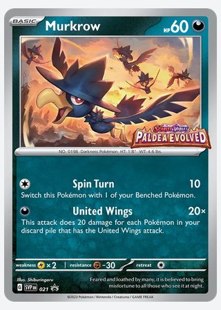 Murkrow — catalogusbeeld