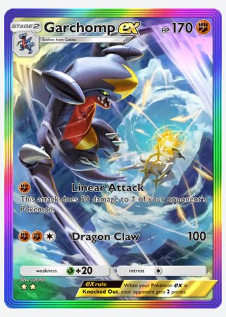 Garchomp ex — catalogusbeeld