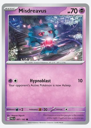 Misdreavus — catalogusbeeld