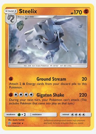 Steelix — catalogusbeeld