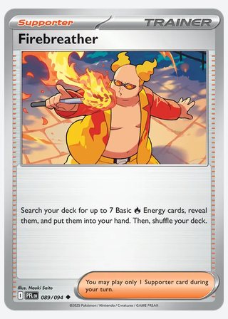 Firebreather — catalogusbeeld