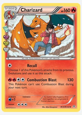 Charizard — catalogusbeeld