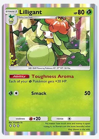 Lilligant — catalogusbeeld