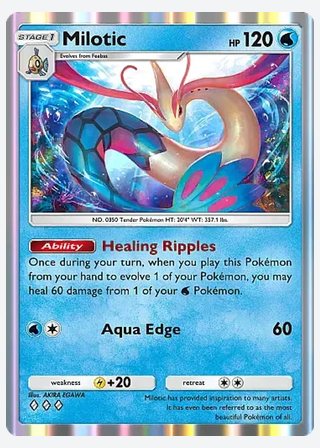 Milotic — catalogusbeeld