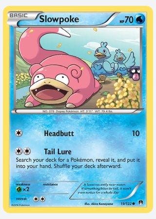 Slowpoke — catalogusbeeld