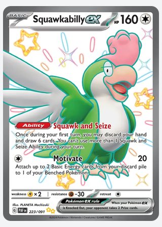 Squawkabilly ex — catalogusbeeld