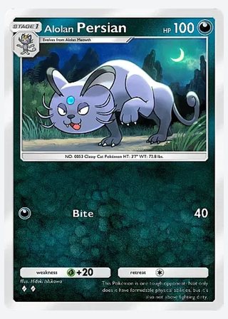 Alolan Persian — catalogusbeeld