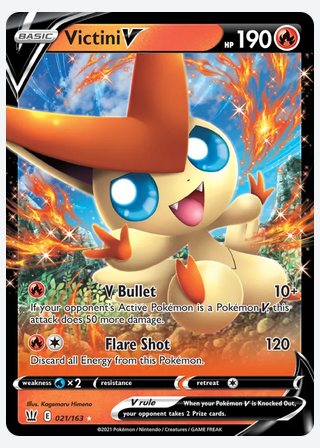 Victini V — catalogusbeeld