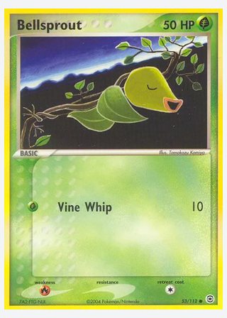 Bellsprout — catalogusbeeld