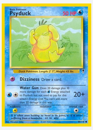 Psyduck — catalogusbeeld