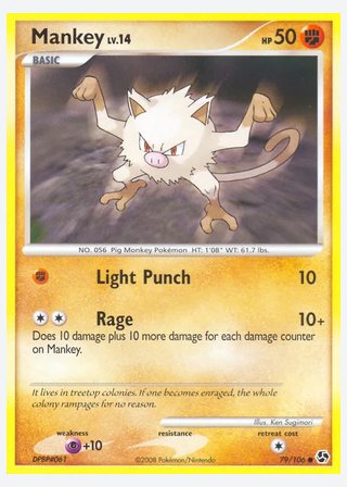 Mankey — catalogusbeeld