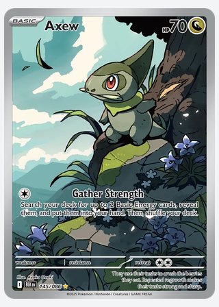 Axew — catalogusbeeld